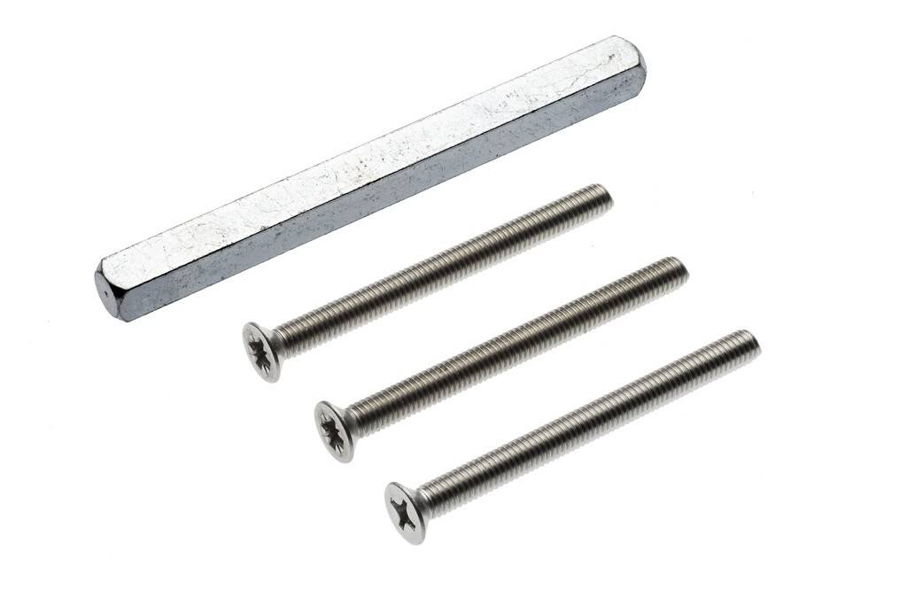 EDI Montageset Nr. 52 Rollladen 8mm VKT, TS 73-77mm Stift 8x130 Schraube M6x85-0