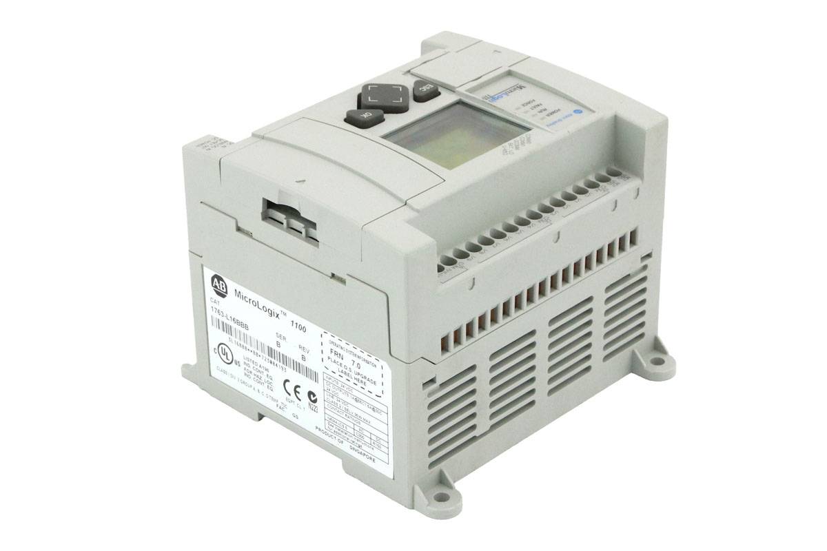 Allen-Bradley 1763-L16BBB Allen-Bradley 0662074023042 1763 MICROLOGIX 1100 SYSTEM, MICROLOGIX 1100, 24V DC POWER, (10) 2-3