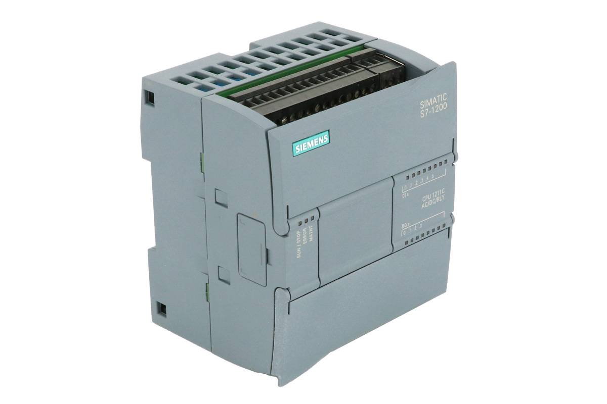 SIMATIC S7-1200, CPU 1211C, Kompakt-CPU, AC/DC/Relais, onboard I/O: 6 DI DC 24V-1