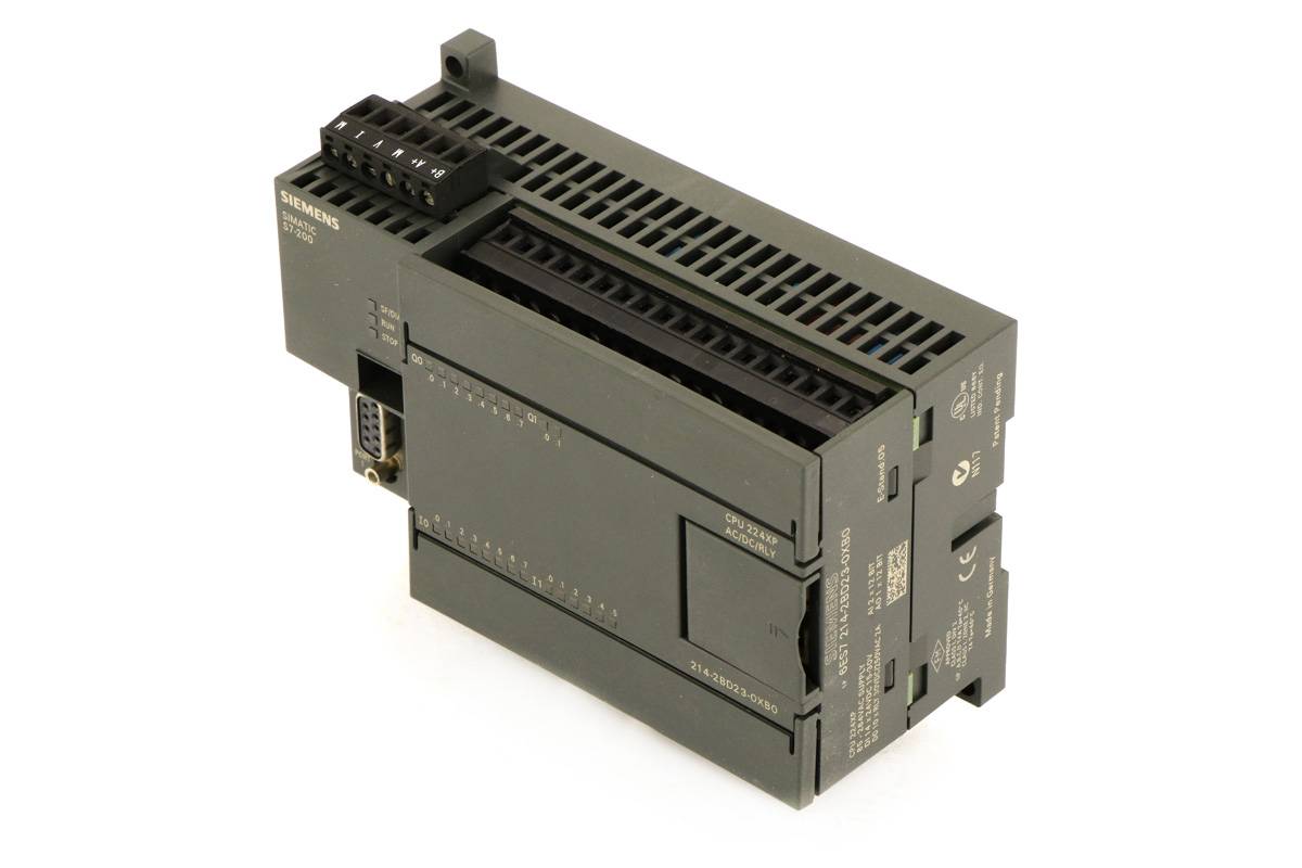 SIMATIC S7-200, CPU 224XP Kompaktgerät, AC Stromvers. 14DE DC/10DA Relais, 2AE, 1AA, 12/16 KB Progr-0