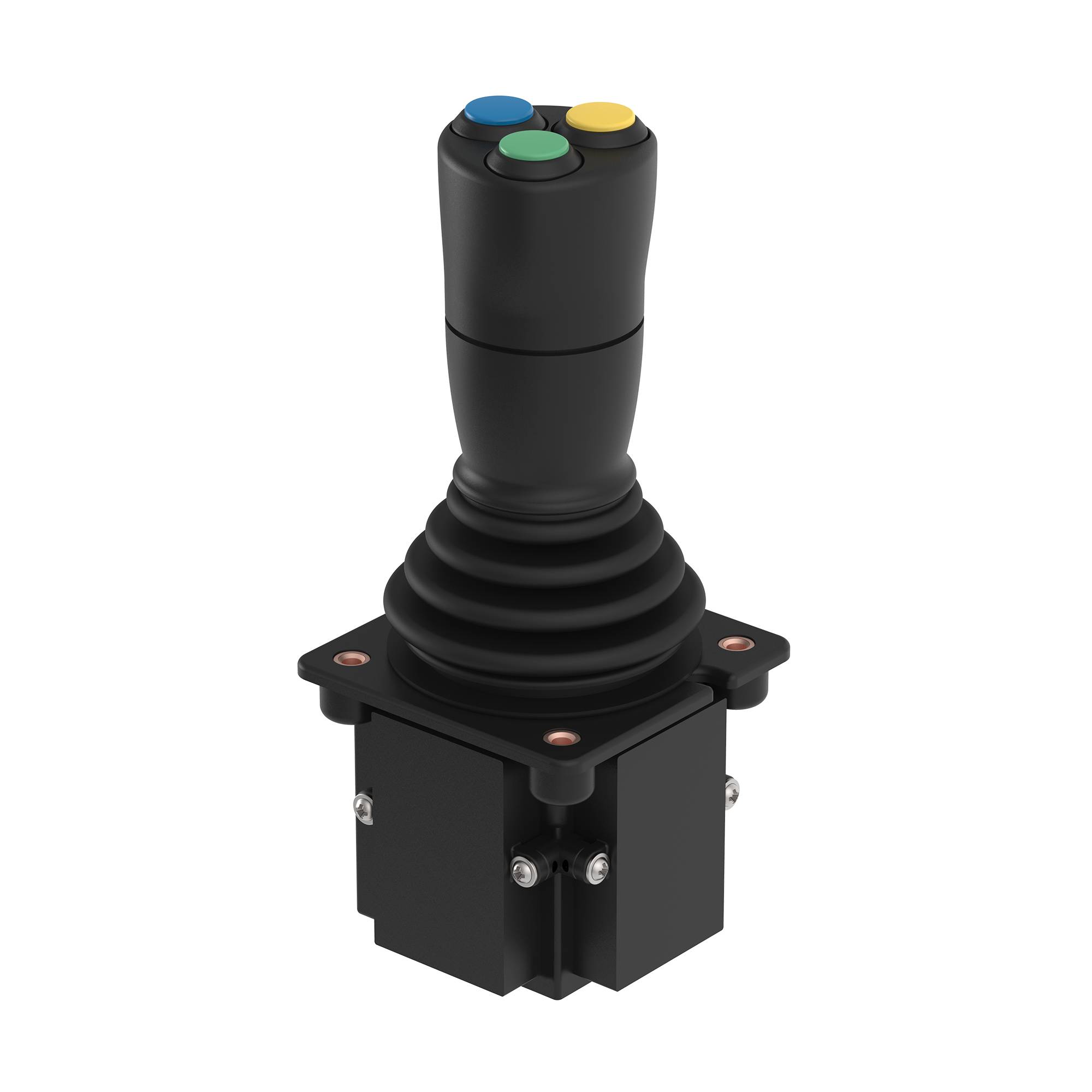 Elobau J2A6AAA10B, Joystick Analog 0,5-4,5V EMV/KFZ 200V/m, X-t/Y-t-0