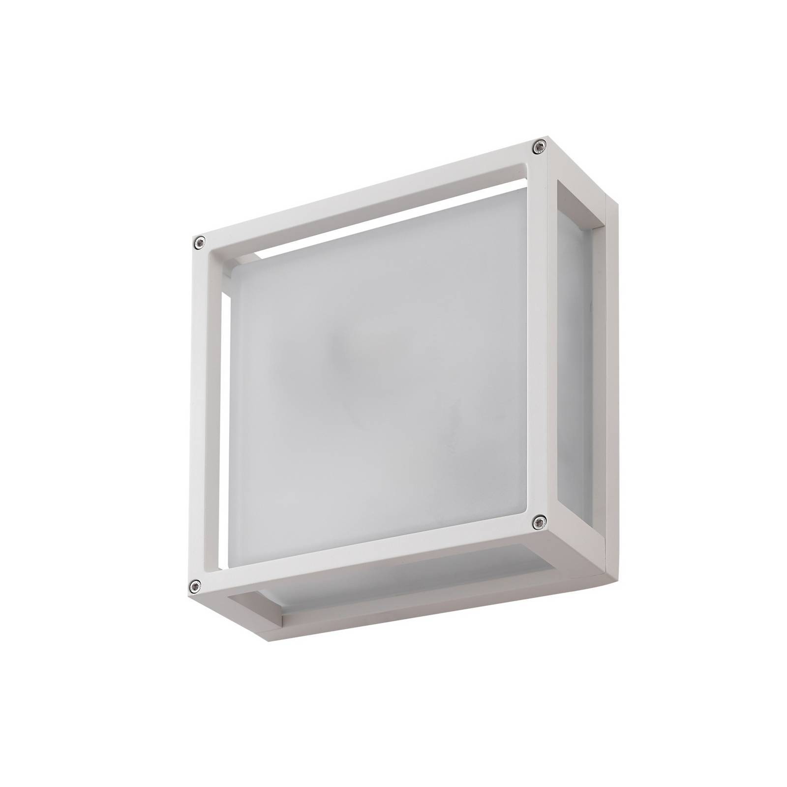 Lucande Utomhusvägglampa 'Aurelien' aus aluminium / grå zink-0