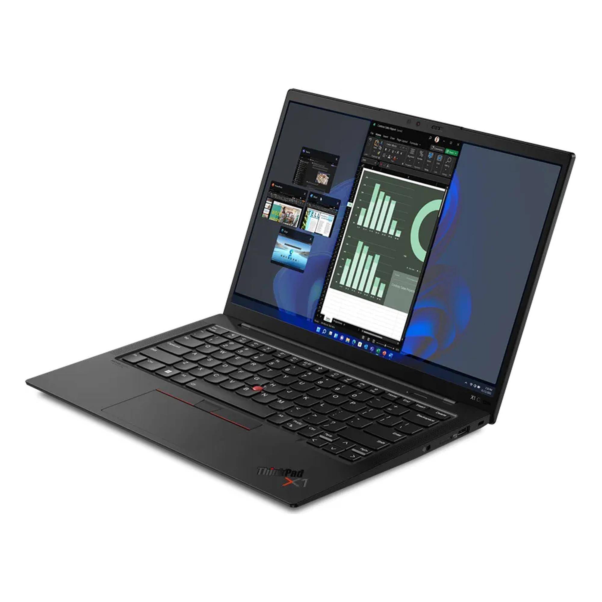 Lenovo ThinkPad X1 Carbon G10 i5-1245U 14" 16 GB FHD Webcam LTE Win 11 Pro DE 1 TB SSD-4