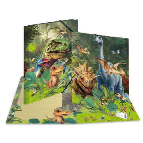 Sammelmappe A4 Karton Dino World-0