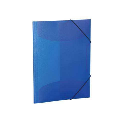 Sammelmappe A4 PP transluzent dunkelblau-0