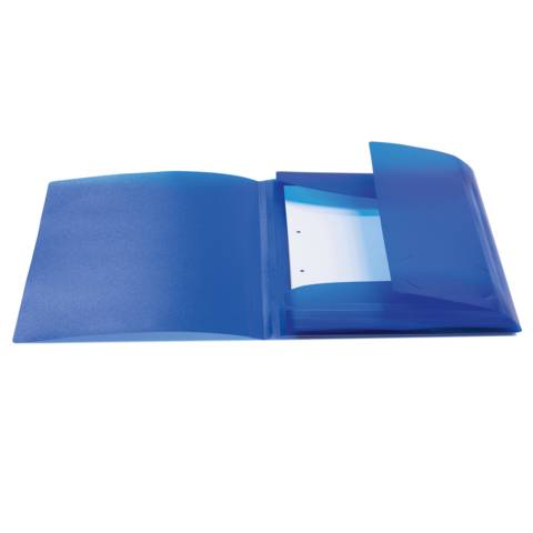 Sammelmappe A4 PP transluzent dunkelblau-1