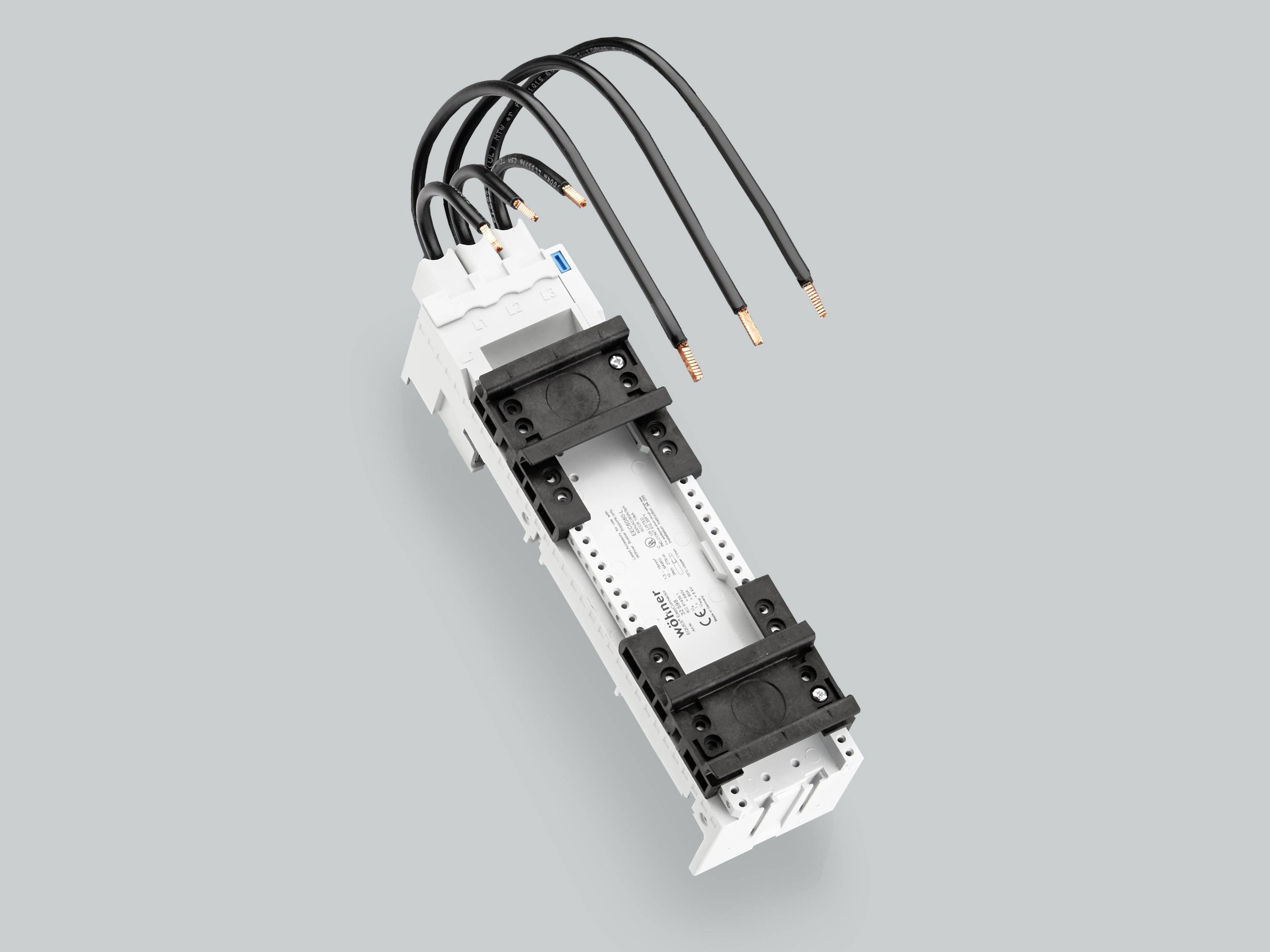 Wöhner 32598000, Sammelschienenadapter 80 A (Verpackung 4 Stk.)-0