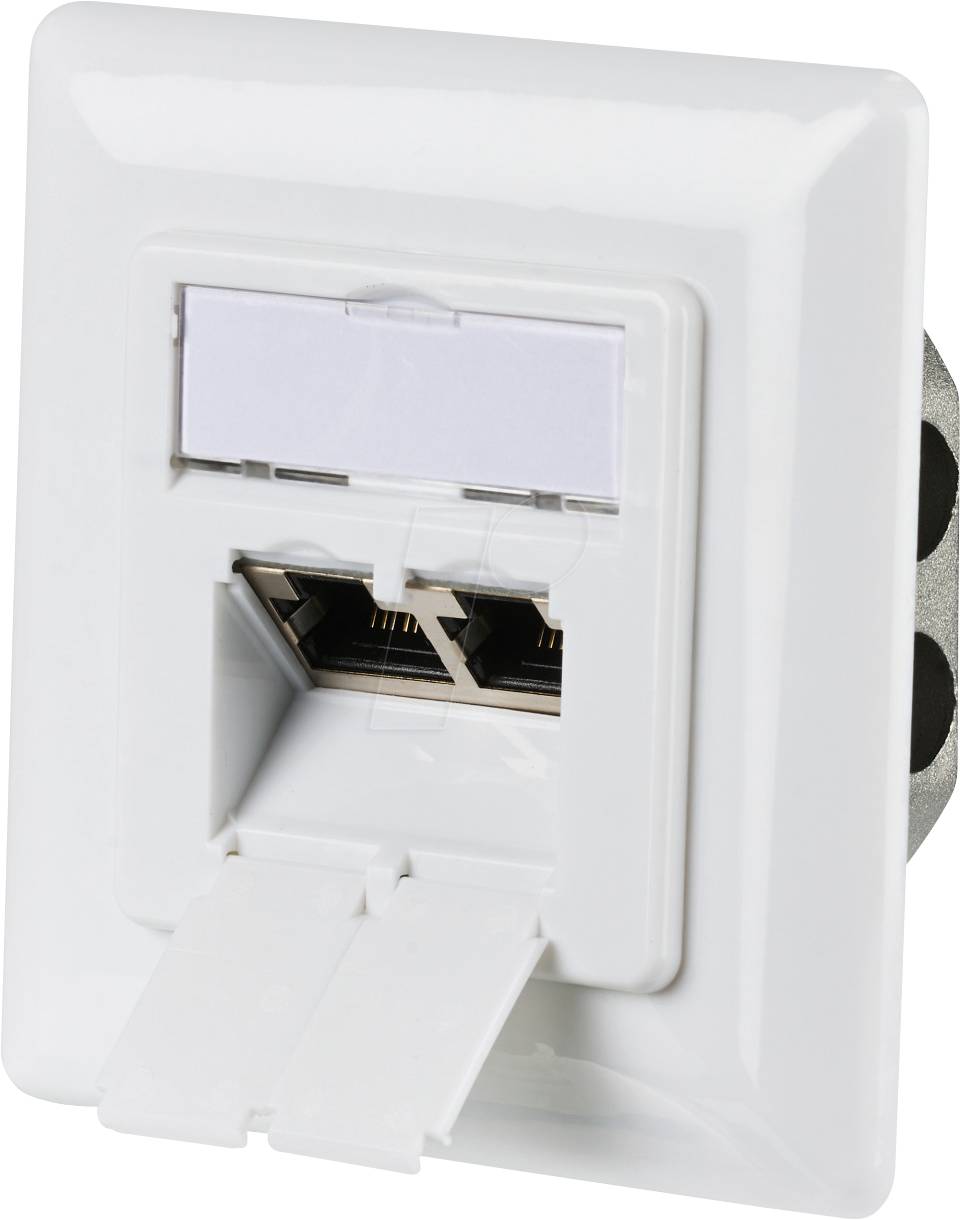 M-CAB CAT6A SOCKET FLUSH-MOUNTED RJ45 Netzwerk CAT 6a-0