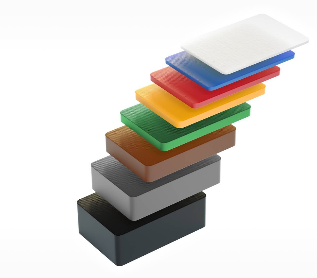 BAUHELD Unterlegplatten Kunststoff 60 x 40 mm 80er Set-2