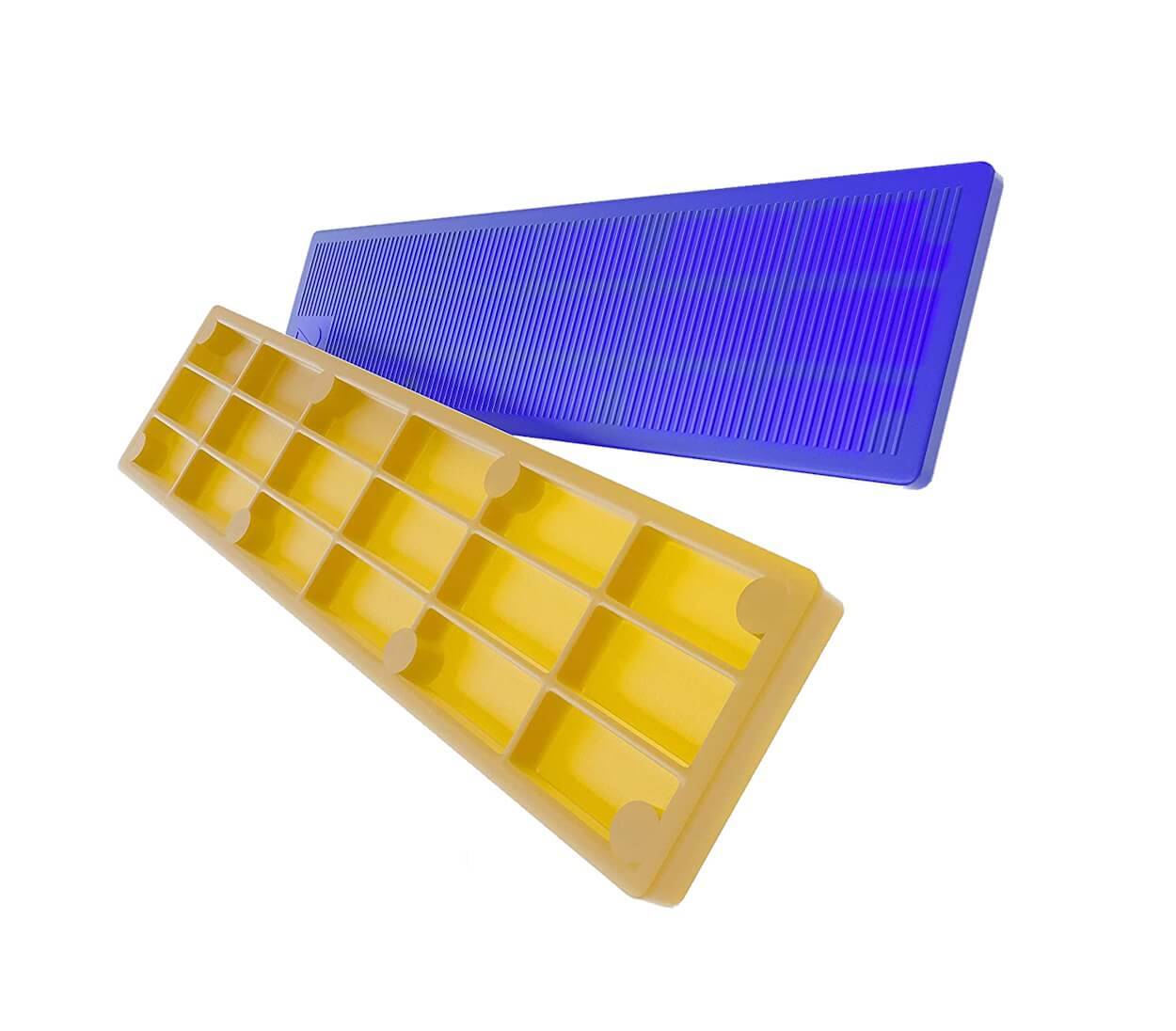 BAUHELD Verglasungsklötze Kunststoff 100 x 24 mm 600er Set-3