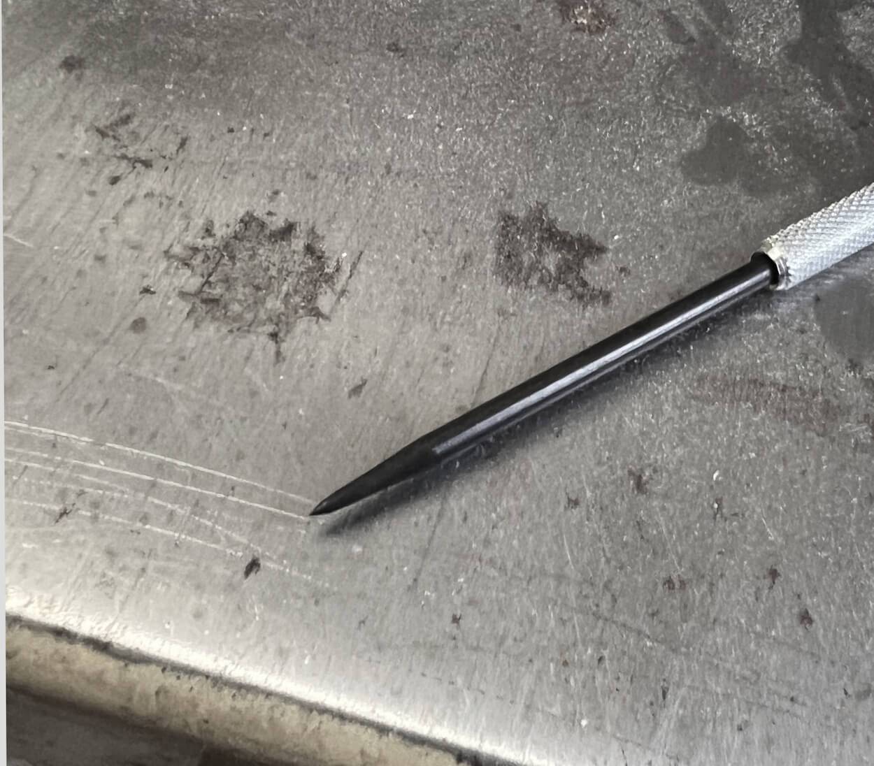 BAUHELD Anreißnadel 180 mm Eingeschraubte Nadel-1