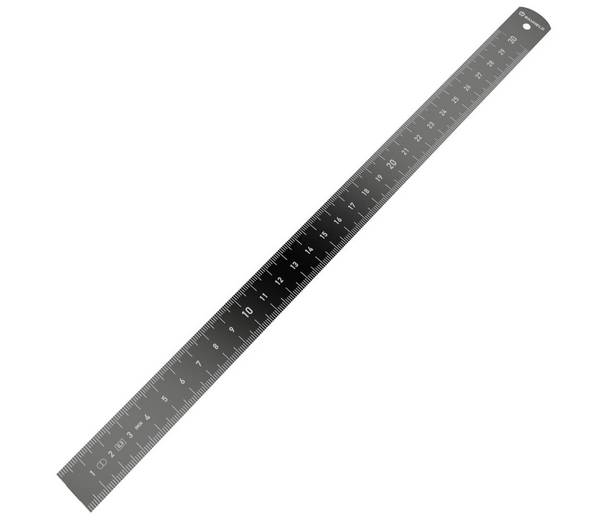 BAUHELD Alulineal 300 mm Aluminium Genauigkeitsklasse Eg 1