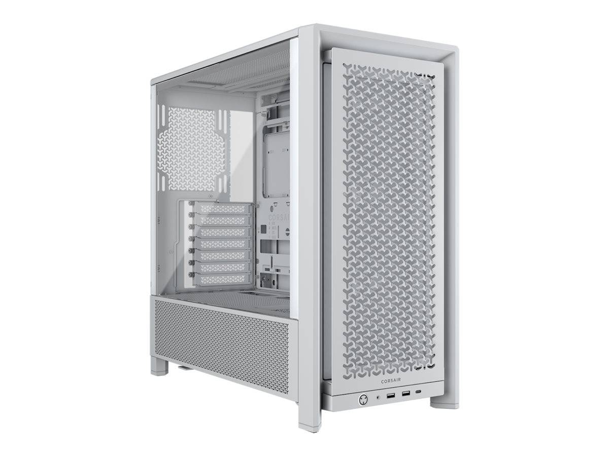 CORSAIR Geh Midi FRAME 4000D RS Wood Mid-Tower, White/Oak Multimedia-Technik Gehäuse-0