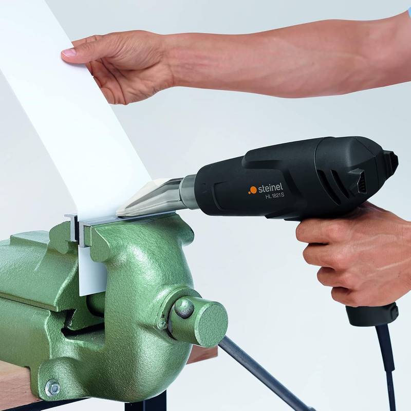 Steinel Heißluftpistole HL 1821 S, 1800 W Heißluftgebläse, 2 Temperatur-Stufen 300/550°C, 2.2 m Kabel-2
