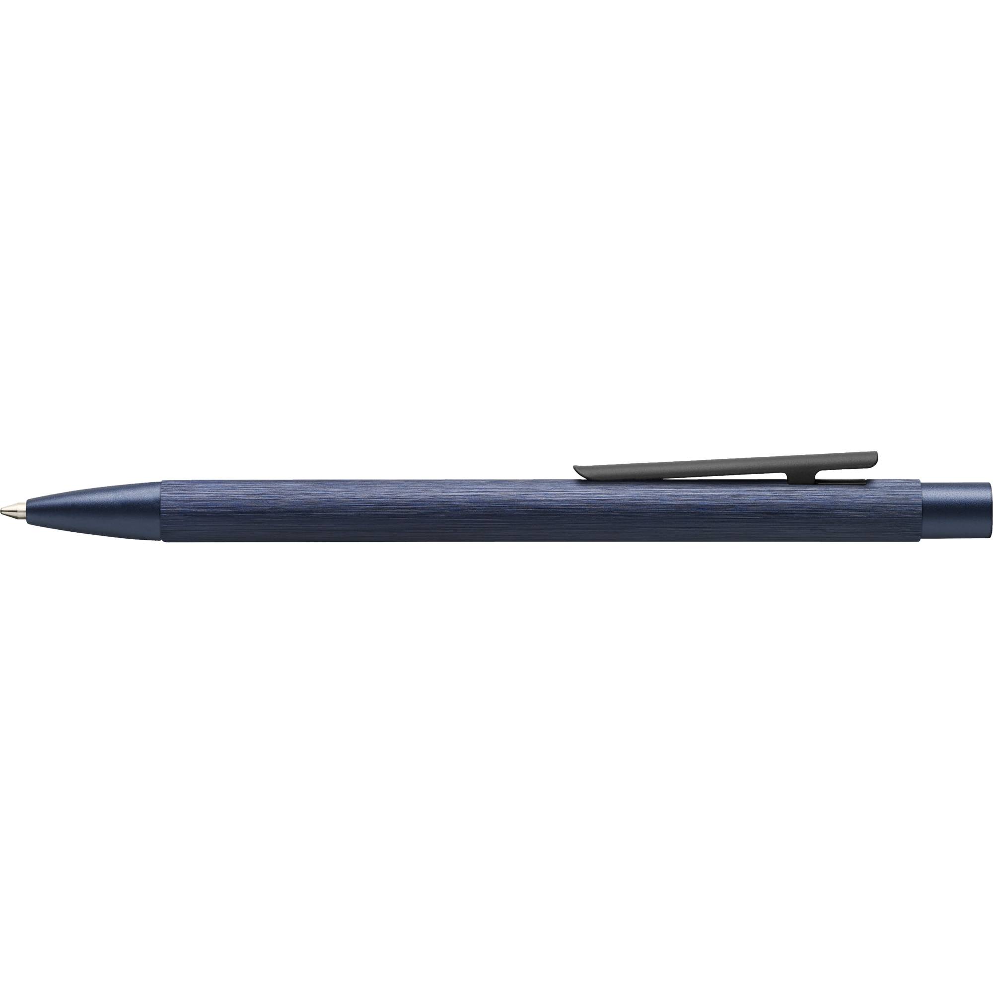 Kugelschreiber Neo Slim Aluminium blau-0