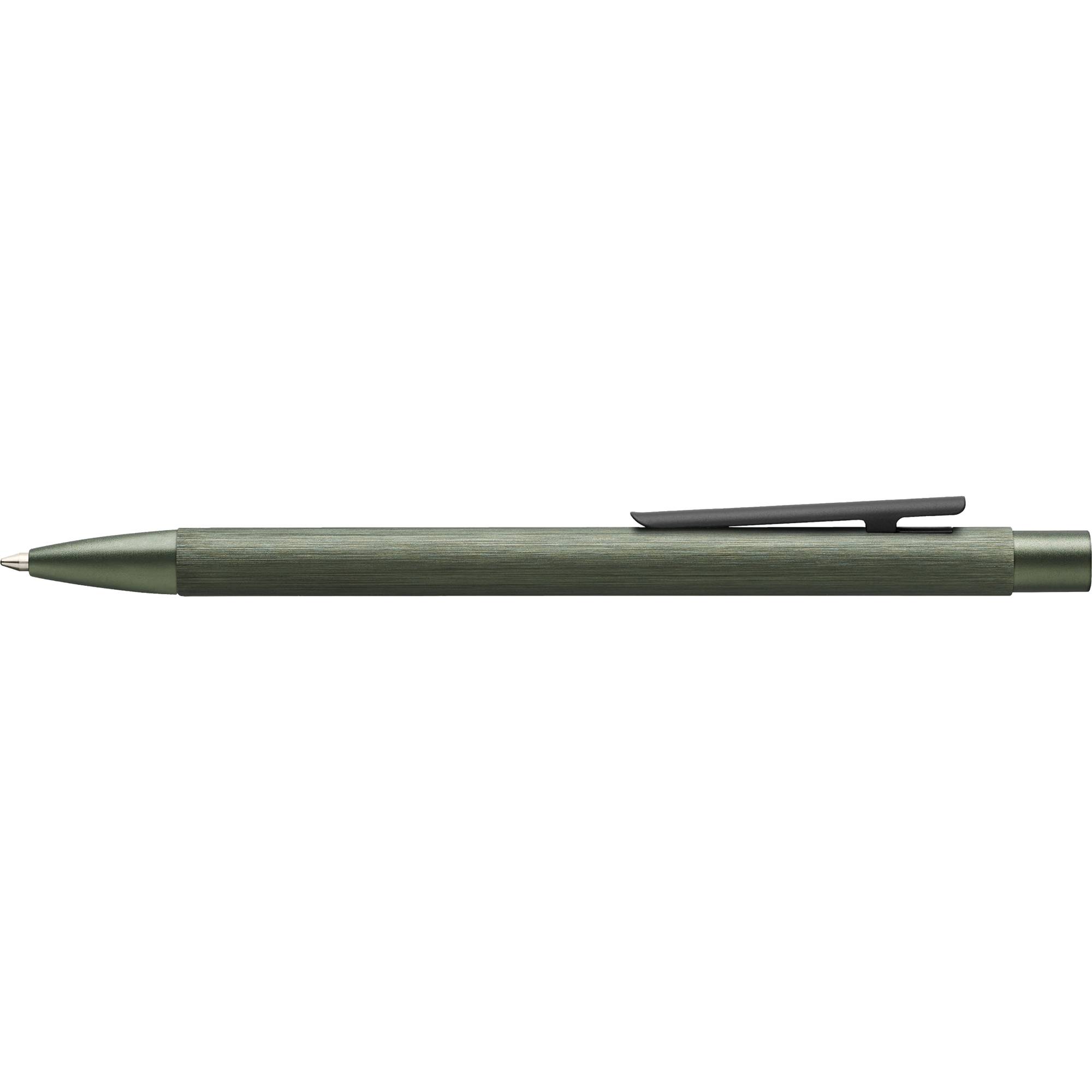 Kugelschreiber Neo Slim Aluminium grün-0