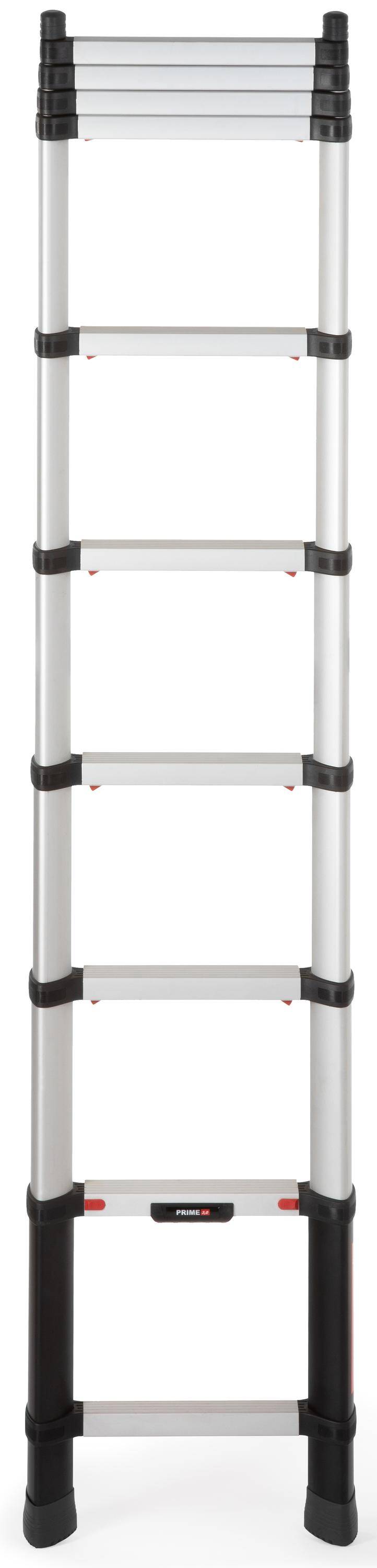 Teleskop-Anlegeleiter PRIME LINE Standardausführung 80 mm Stufentiefe 9 Stufen. Hultafors Group AB 65072049-2