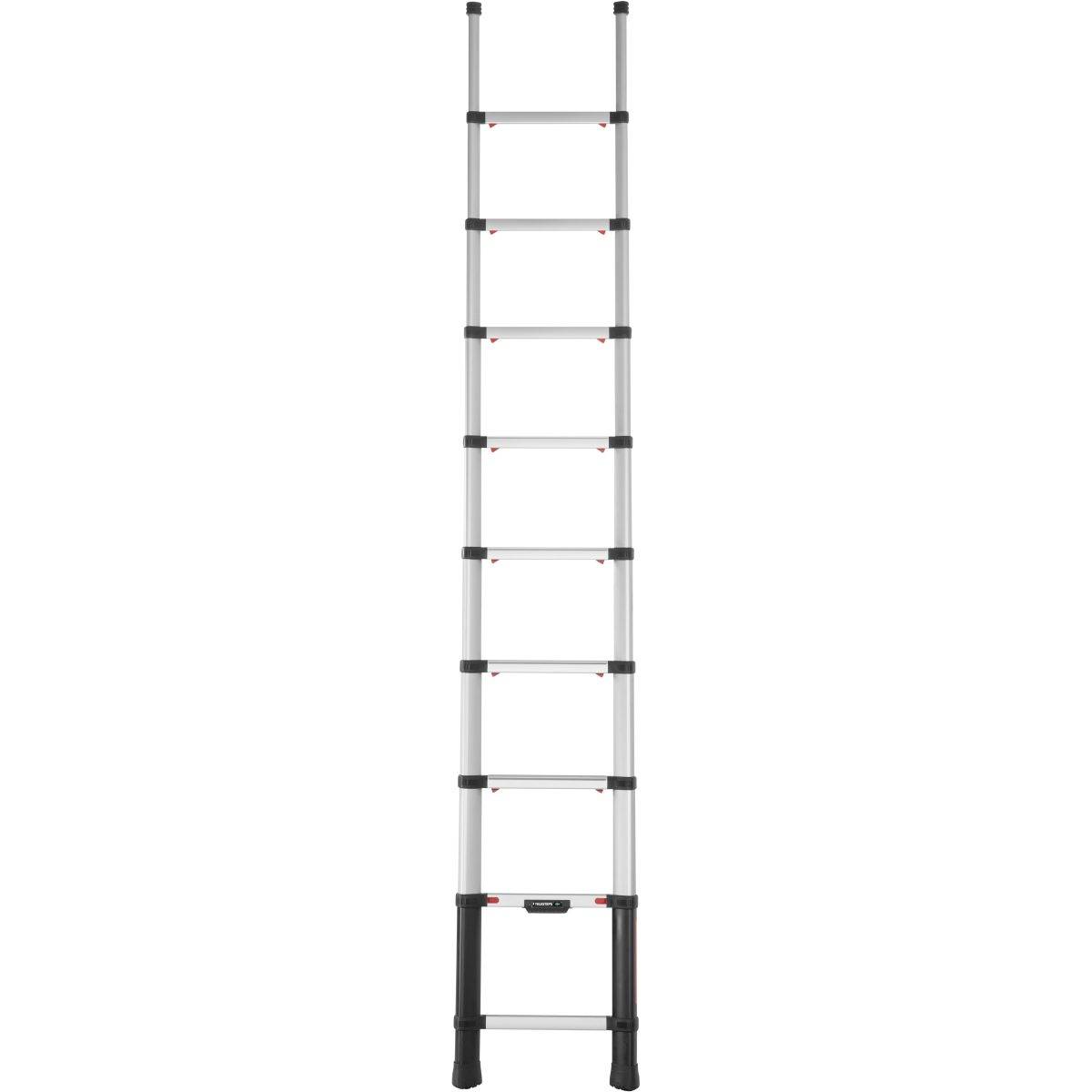 Teleskop-Anlegeleiter PRIME LINE Standardausführung 80 mm Stufentiefe 9 Stufen. Hultafors Group AB 65072049-3