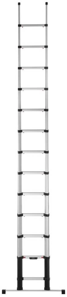 Teleskop-Anlegeleiter PRIME LINE Standardausführung 80 mm Stufentiefe 13 Stufen Traverse. Hultafors Group AB-0