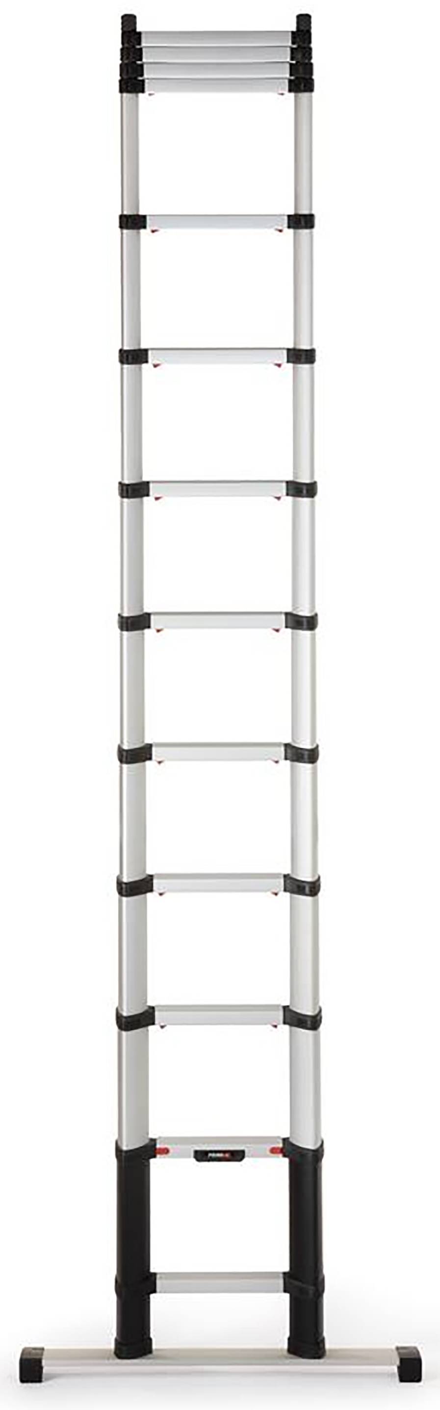 Teleskop-Anlegeleiter PRIME LINE Standardausführung 80 mm Stufentiefe 13 Stufen Traverse. Hultafors Group AB-1