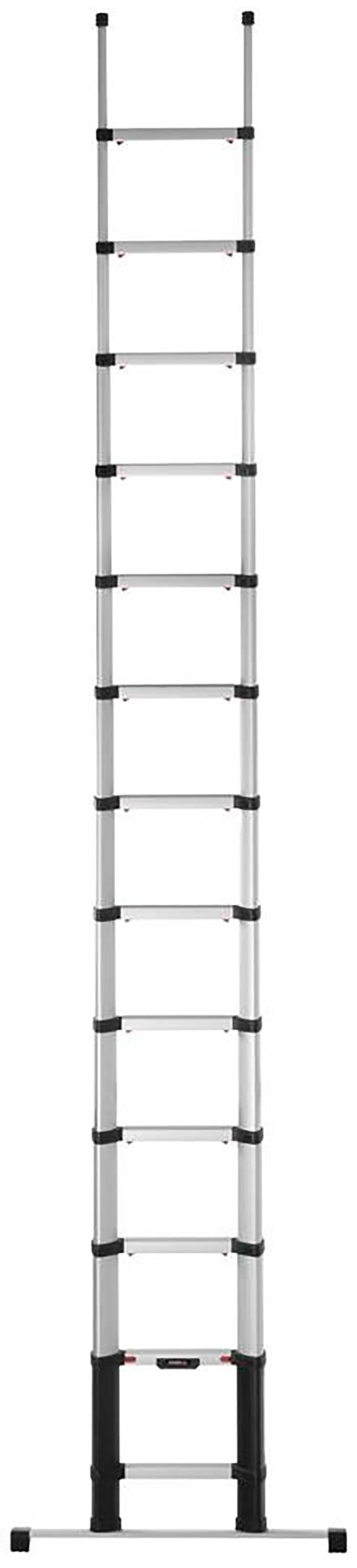 Teleskop-Anlegeleiter PRIME LINE Standardausführung 80 mm Stufentiefe 13 Stufen Traverse. Hultafors Group AB-2