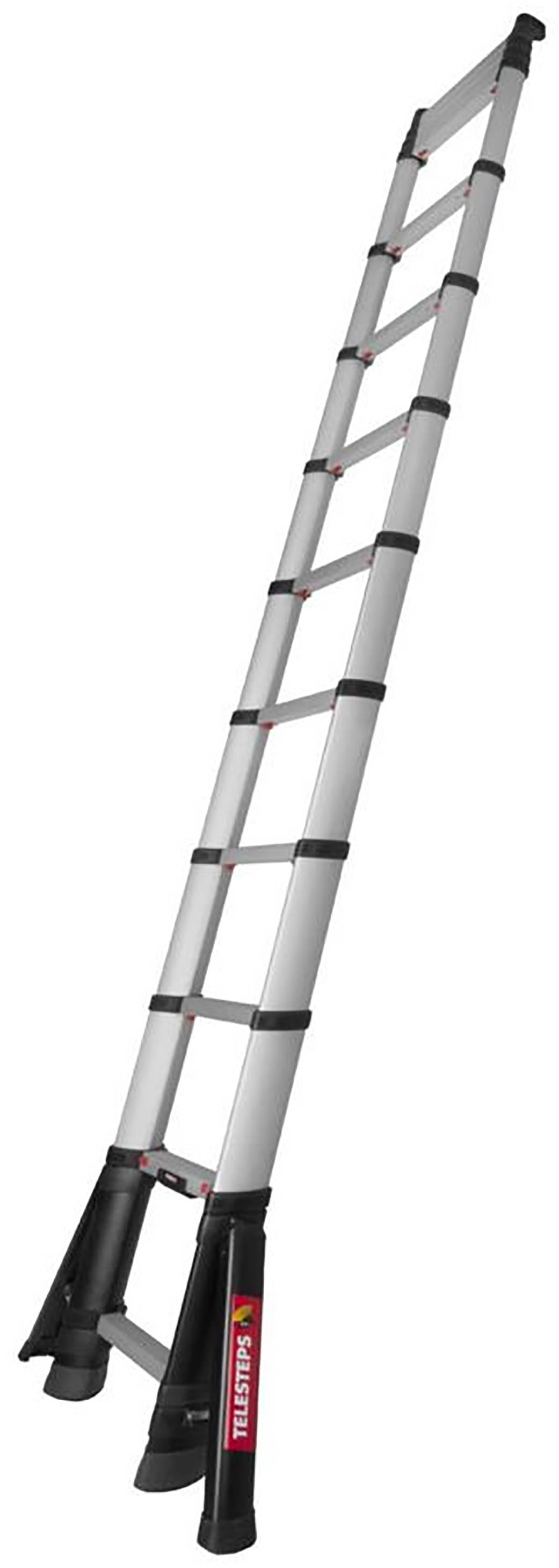 Teleskop-Anlegeleiter PRIME LINE mit klappbaren Stabilisatoren 80 mm Stufentiefe 13 Stufen. Hultafors Group AB-1