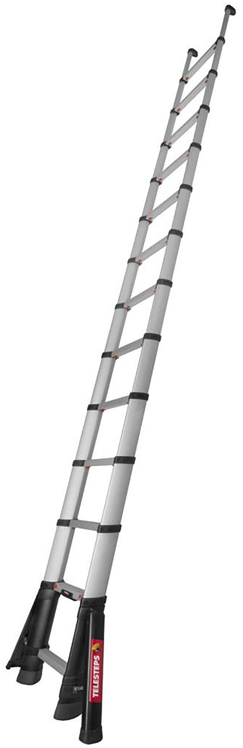 Teleskop-Anlegeleiter PRIME LINE mit klappbaren Stabilisatoren 80 mm Stufentiefe 13 Stufen. Hultafors Group AB-2