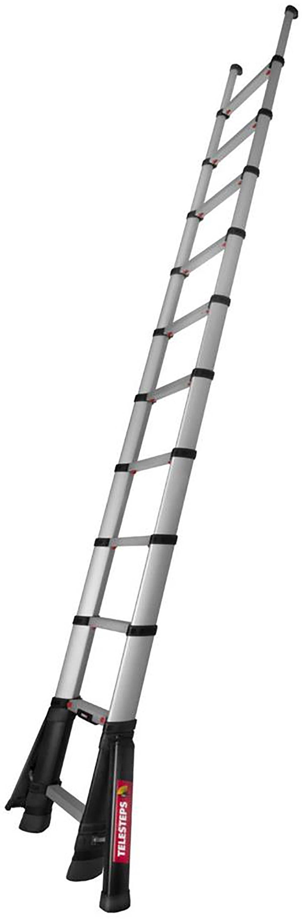 Teleskop-Anlegeleiter PRIME LINE mit klappbaren Stabilisatoren 80 mm Stufentiefe 11 Stufen. Hultafors Group AB-2