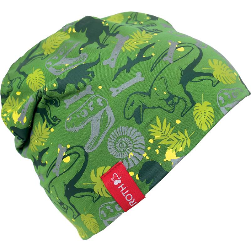 Jungen Beanie T-Rex grün Einheitsgroesse 1 St.-0