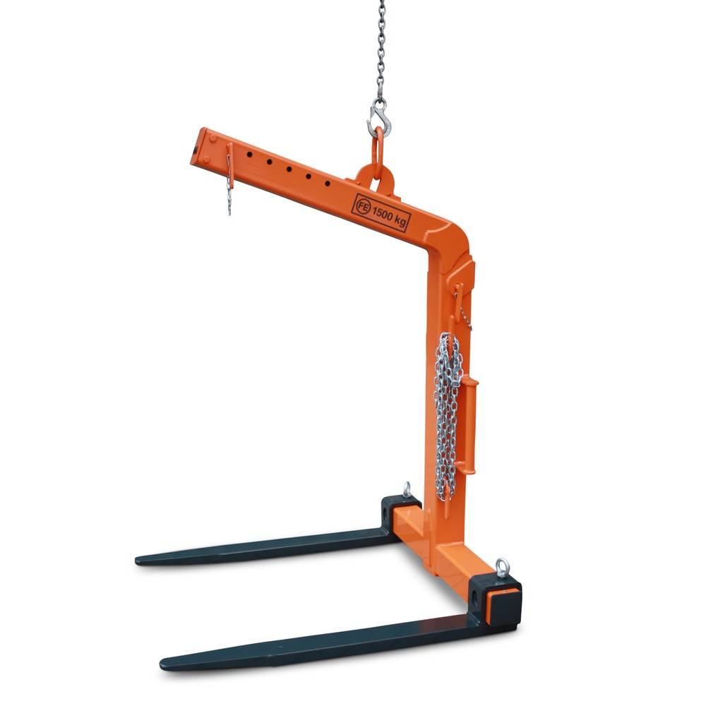 Eichinger® Krangabel mit automatischem Gewichtsausgleich, Zinken aus P-0