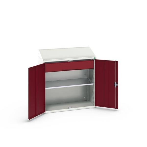 bott verso Pultschrank, mit 1 Fachboden und 1 Schublade