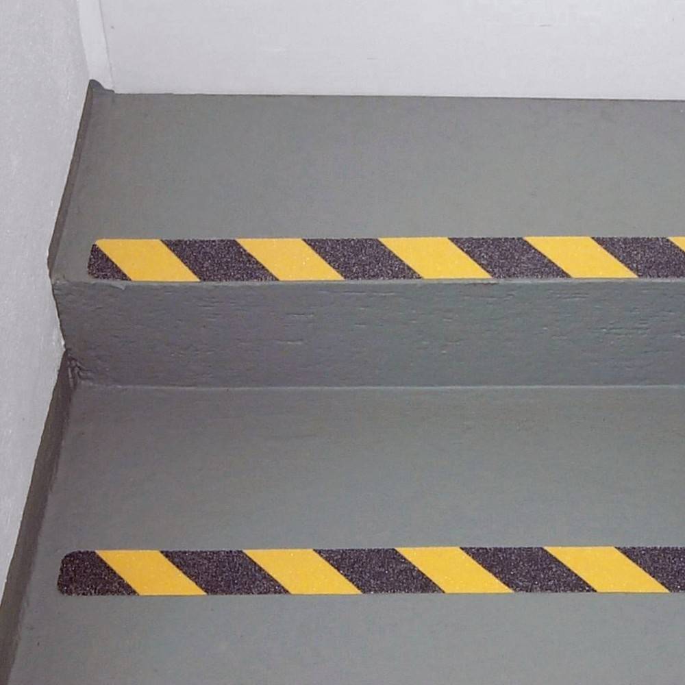 Mehlhose m2-Antirutschbelag™ Warnmarkierung, 10 Stk LxB 800 x 25 mm-2