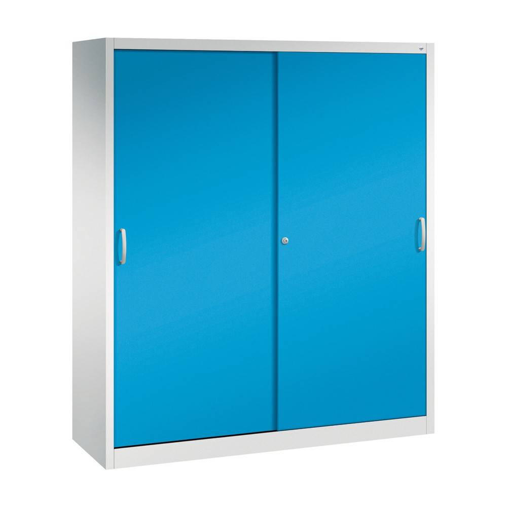 C+P Schiebetürenschrank Acurado, H1950xB1600xT500mm, 7035/5012-1