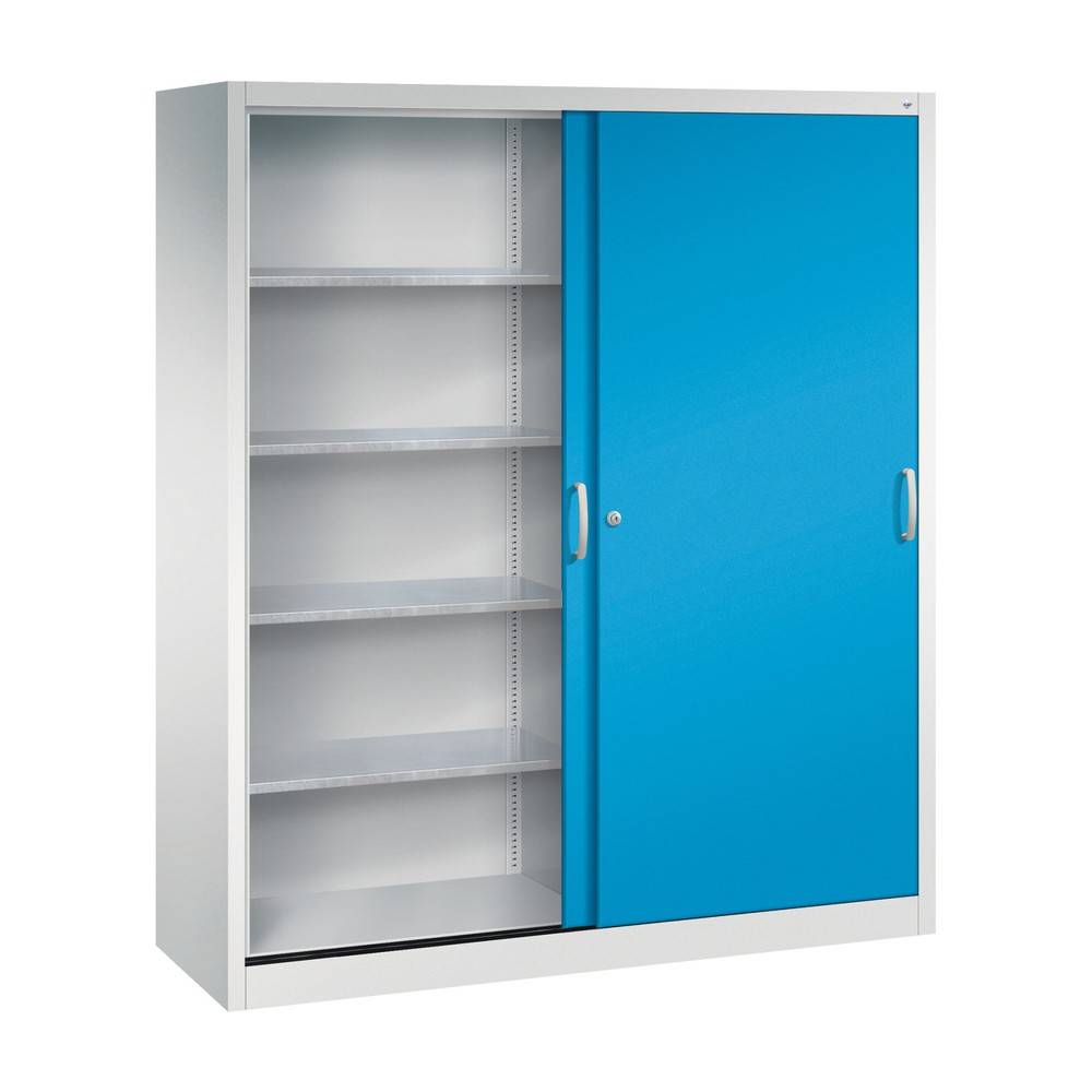 C+P Schiebetürenschrank Acurado, H1950xB1600xT500mm, 7035/5012-2