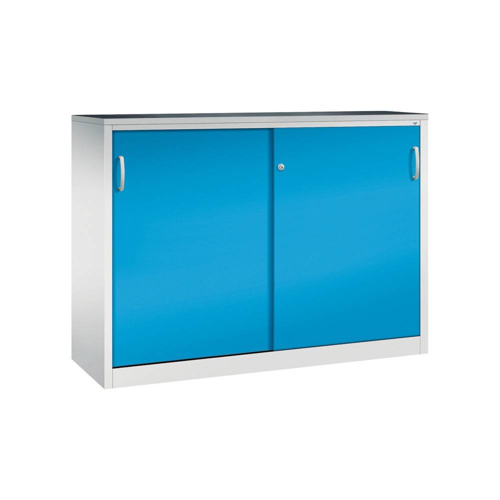 C+P Schiebetürenschrank Acurado, H1200xB1600xT500mm, 7035/5012-1