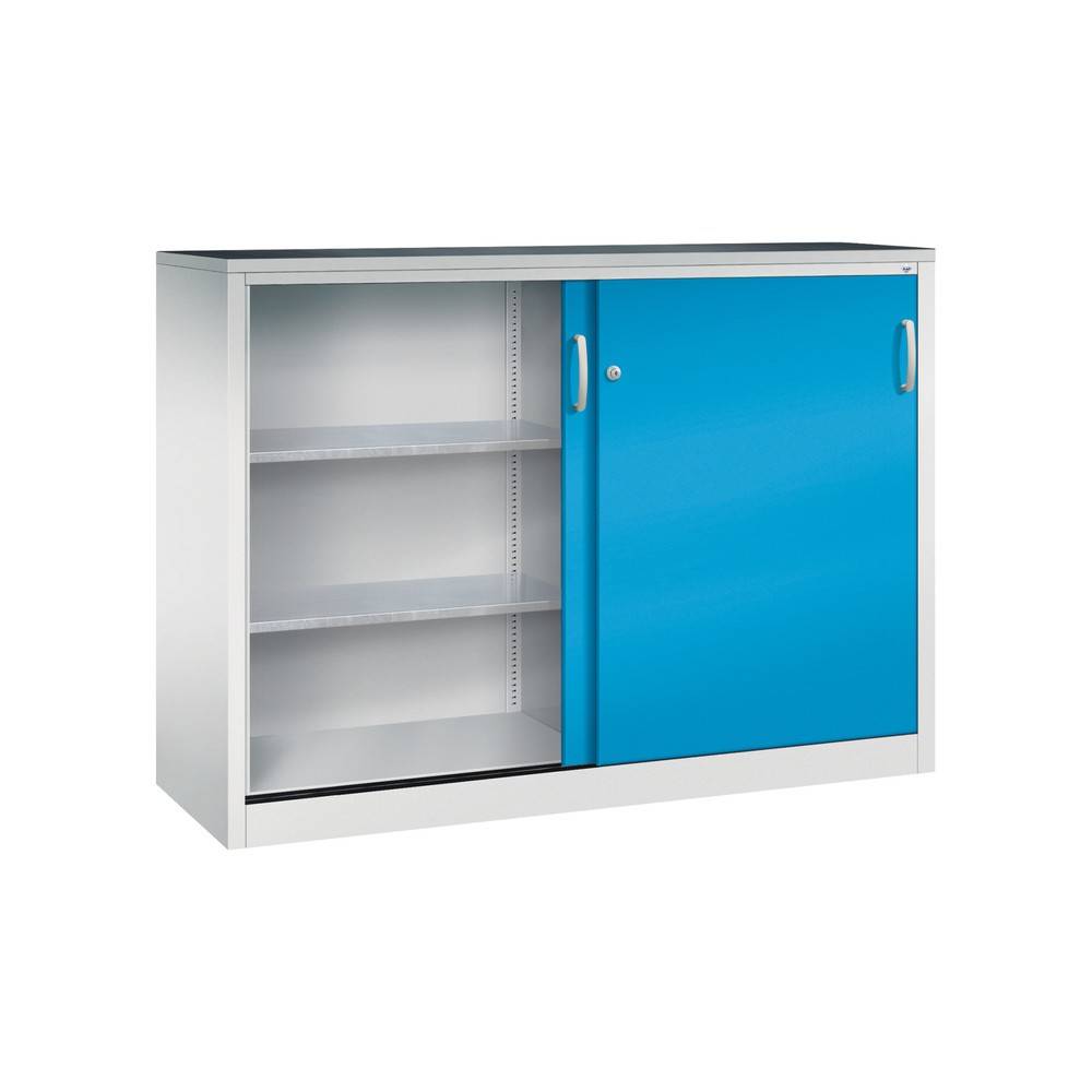 C+P Schiebetürenschrank Acurado, H1200xB1600xT500mm, 7035/5012-2