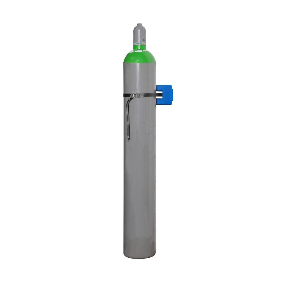 Wandhalterung für 1 Gasflasche, Zurrband, Flaschen-Ø 140-320 mm-0