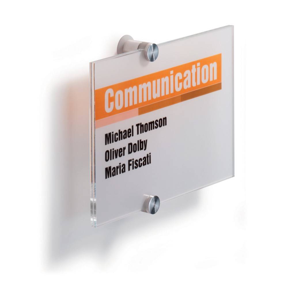 Türschild Crystal Sign, Acrylglas, HxB 148 x 210 mm-0