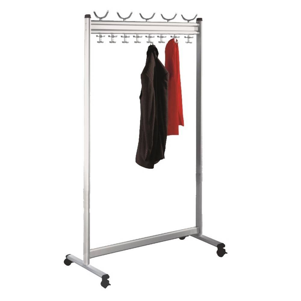 Garderobe Multiline 180x170x40cm silber-1