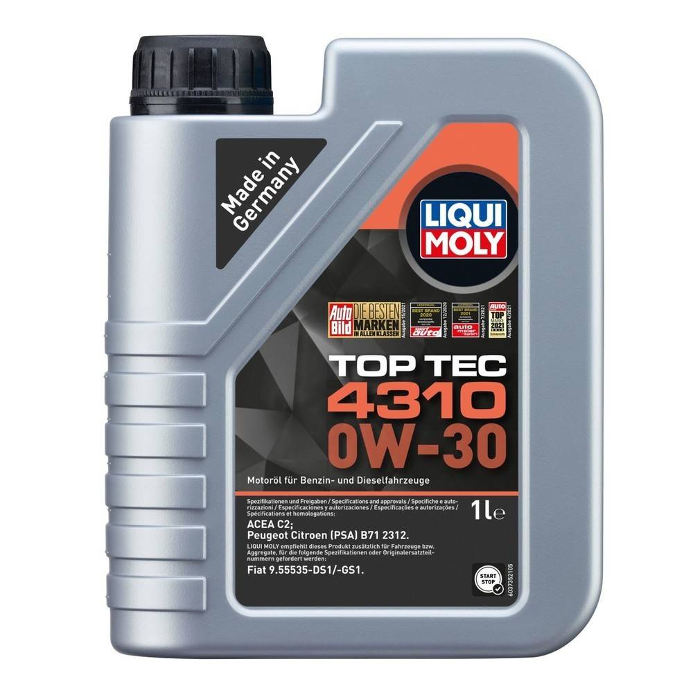 Top Tec 4310 0W-30 Liqui Moly, 6 Stück je 1 l-1