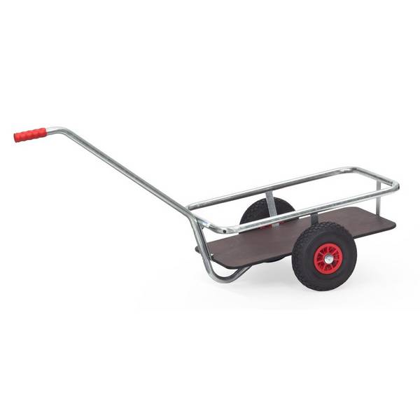 fetra® Leicht-Handwagen mit Luftbereifung, HxBxL 777 mm x 596 mm x 1.3