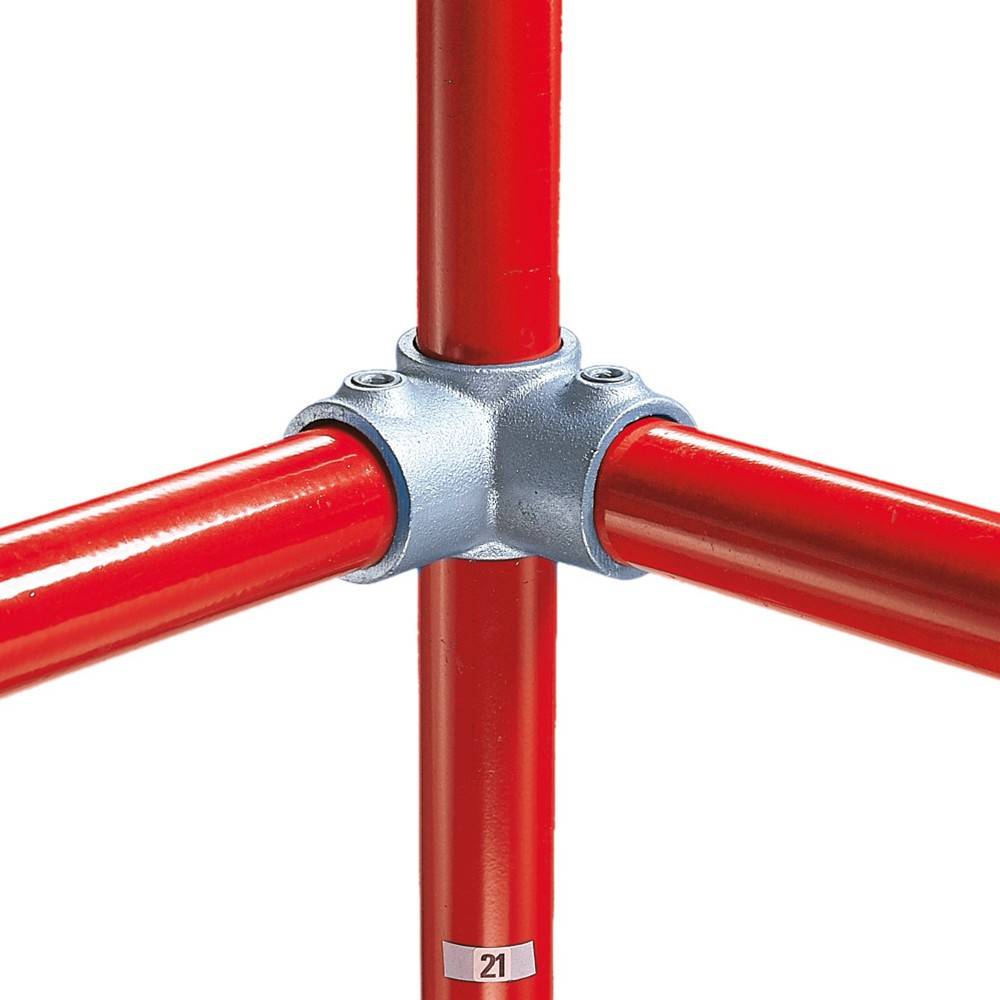 Rohreckdurchgangsverb.90Grad Gr.7 Typ 21 Bohrung 32mm-1