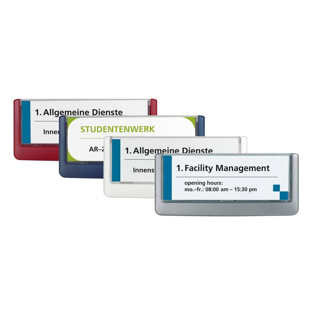 DURABLE Türschild Click Sign, HxB 52,5 x 149 mm, graphit-0