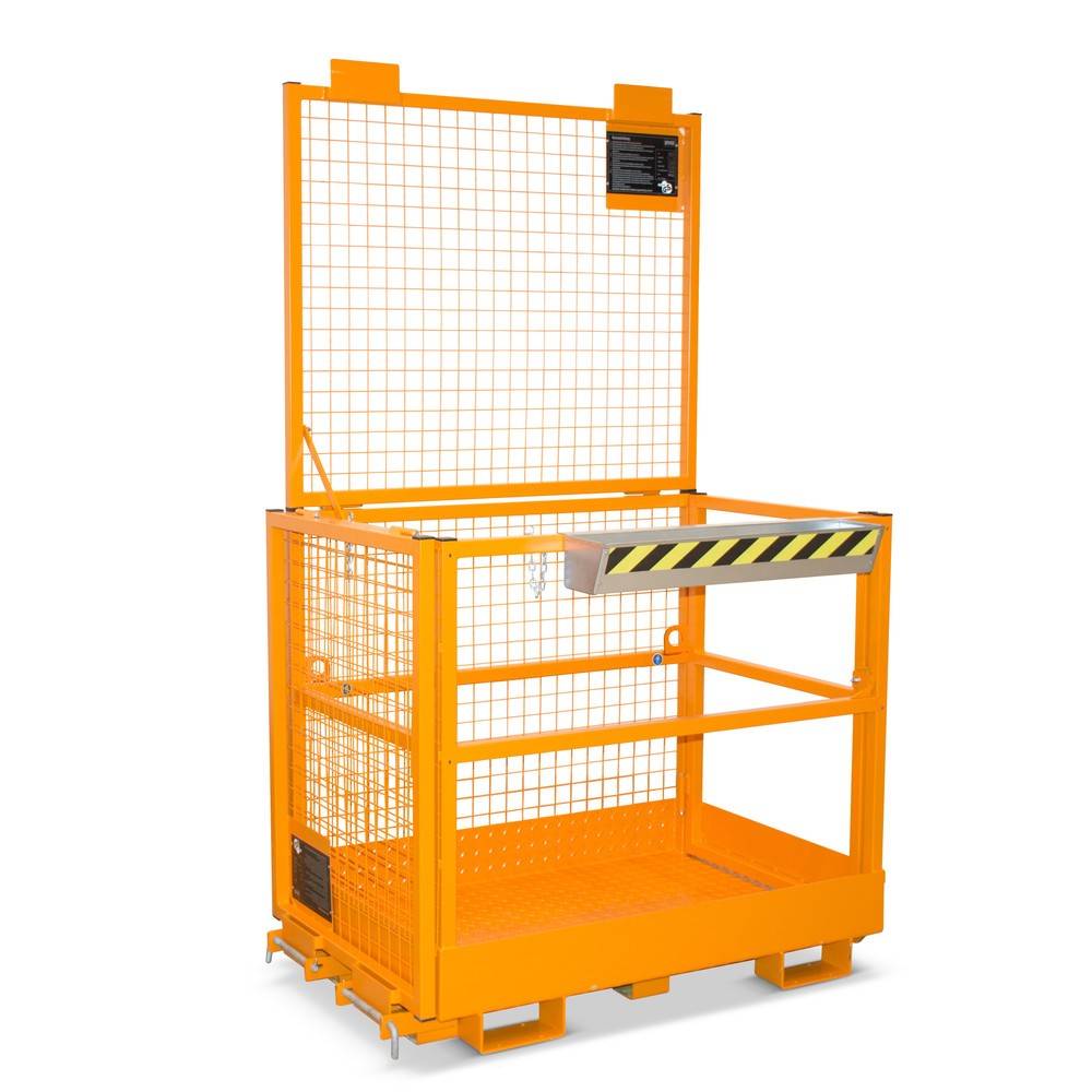Bauer® Arbeitskorb, Ausführung D, beidseitige Aufnahme-0