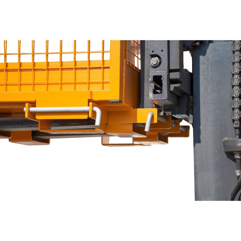 Bauer® Arbeitskorb, Ausführung D, beidseitige Aufnahme-1