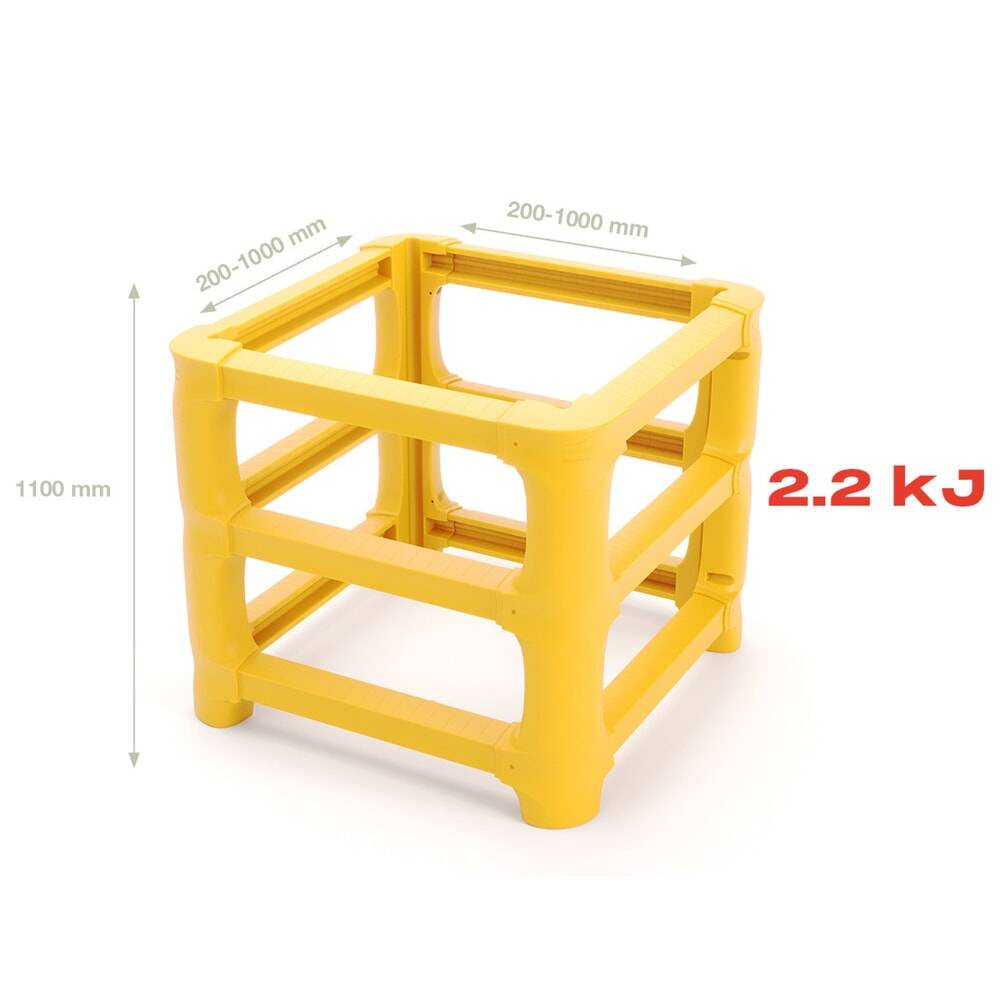 BOPLAN® Säulen-Anfahrschutz CP Universal, zuschneidbar, Höhe 1.100 mm-4
