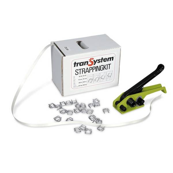 Umreifungsset Einsteiger für PET-Kraftband, für Bandbreite 16 mm