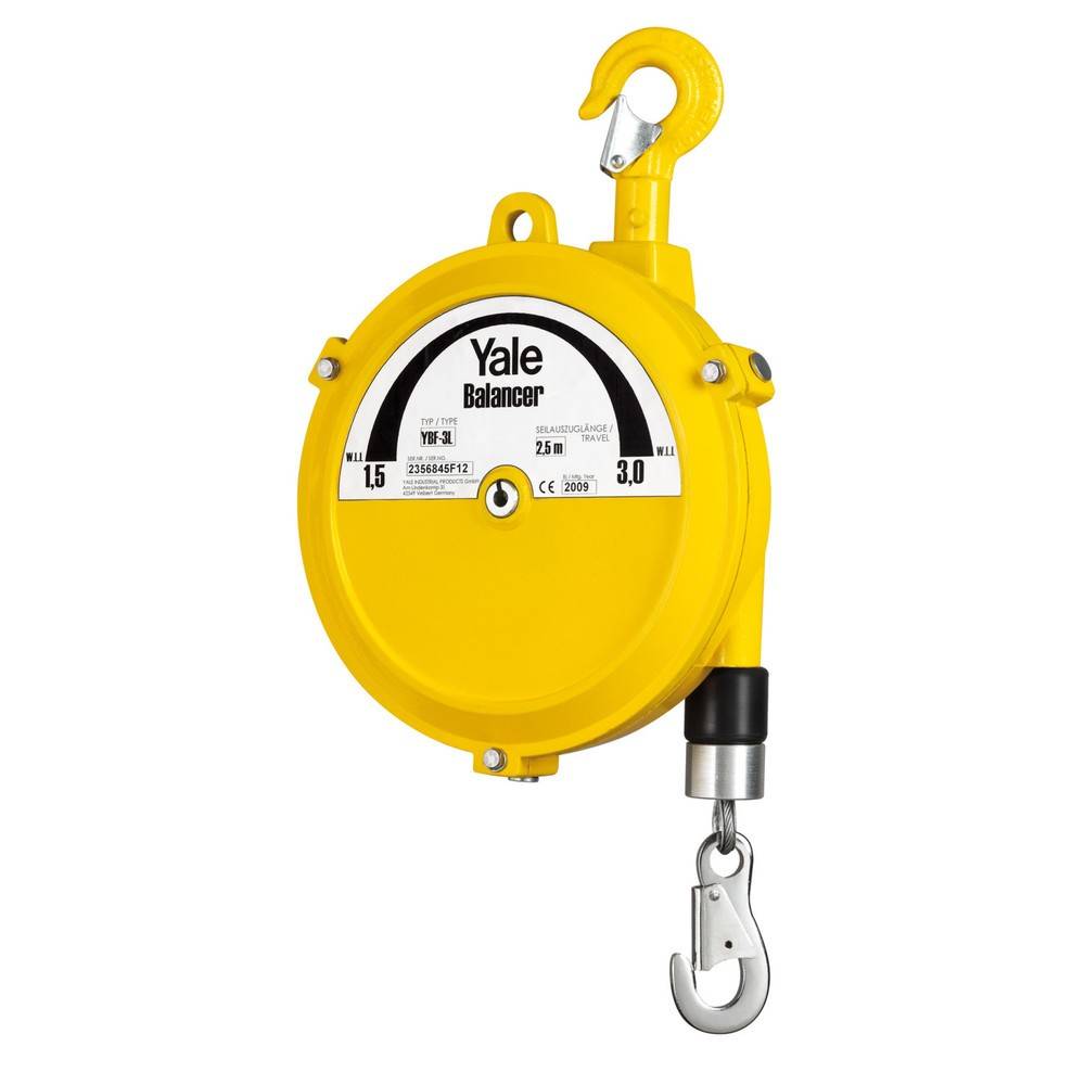 Yale® Balancer YBF-130L, Tragkraft 120 - 130 kg, Seilauszug 2,5 m-0