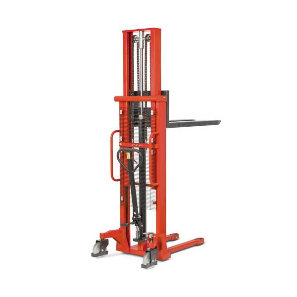 Hydraulik-Stapler BASIC PSM 1.0 mit Zweifach-Teleskop-Hubgerüst