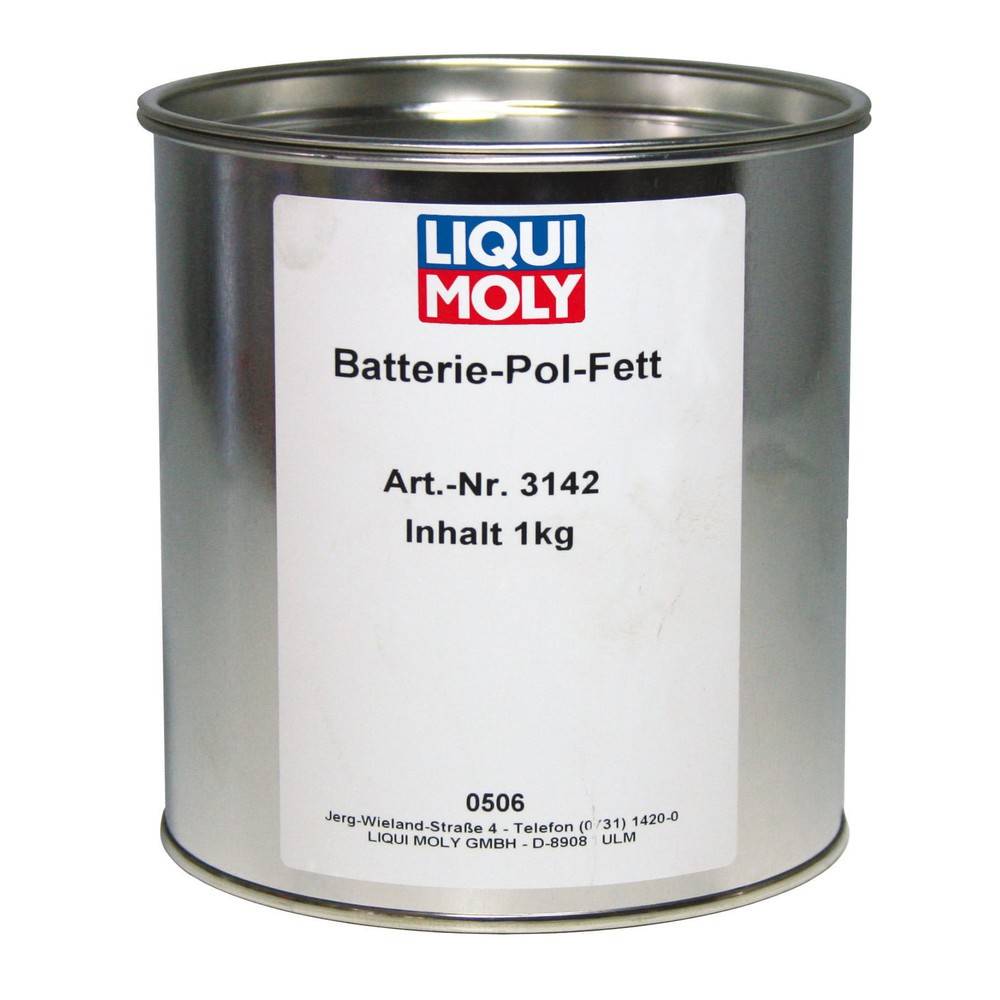 LIQUI MOLY Batterie-Pol-Fett 1kg 3142 Verpackungseinheit = 4 Stück-1